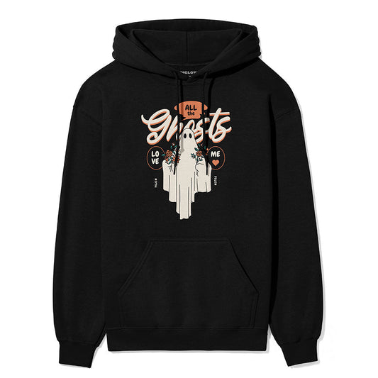 Sudadera con capucha "Los fantasmas me aman"