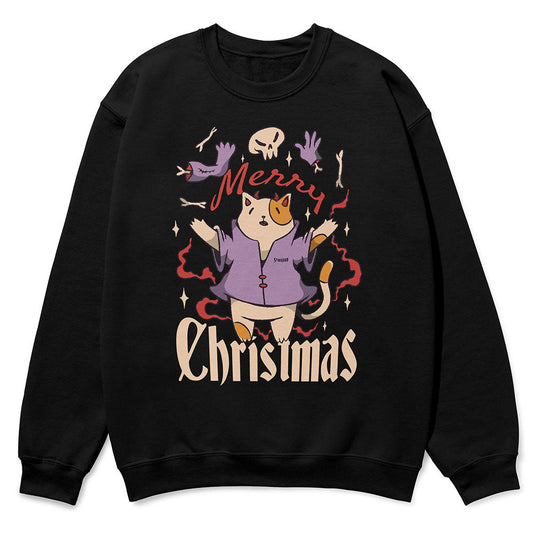Cat Merry Christmas Sweatshirt