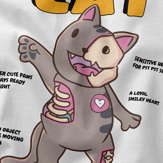 Cat Anatomy T-Shirt - Lolomo!