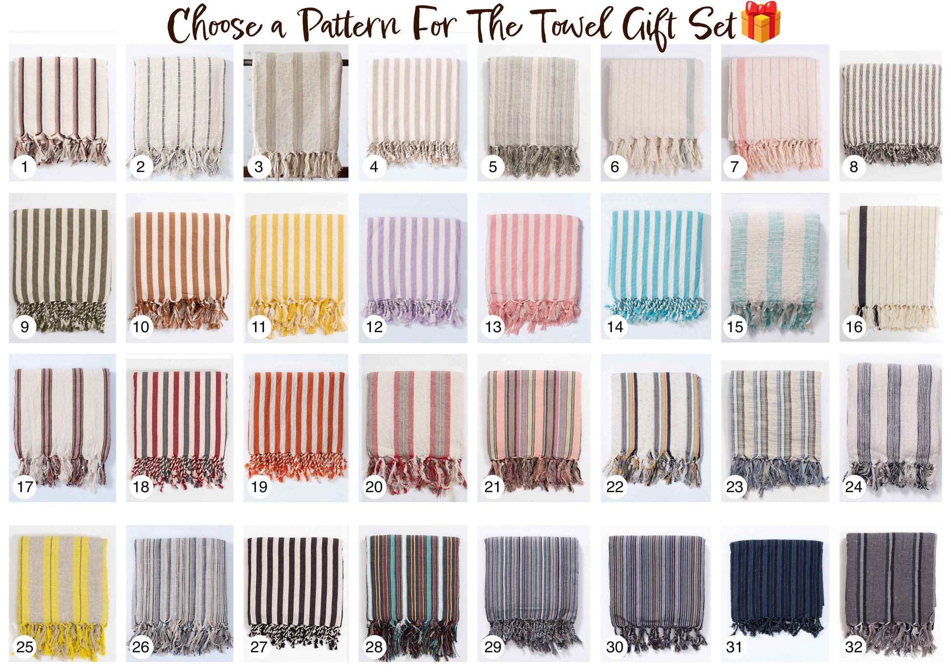 Turkish Towel Gift Set