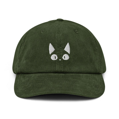 Amazed Cat Corduroy Hat