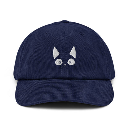Amazed Cat Corduroy Hat