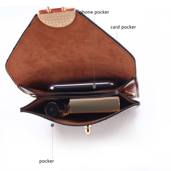 MKF Havana Women's Phone Crossbody Bag by Mia K