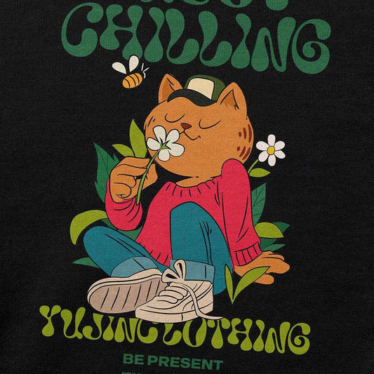 Enjoy Chilling Cat Sweatshirt