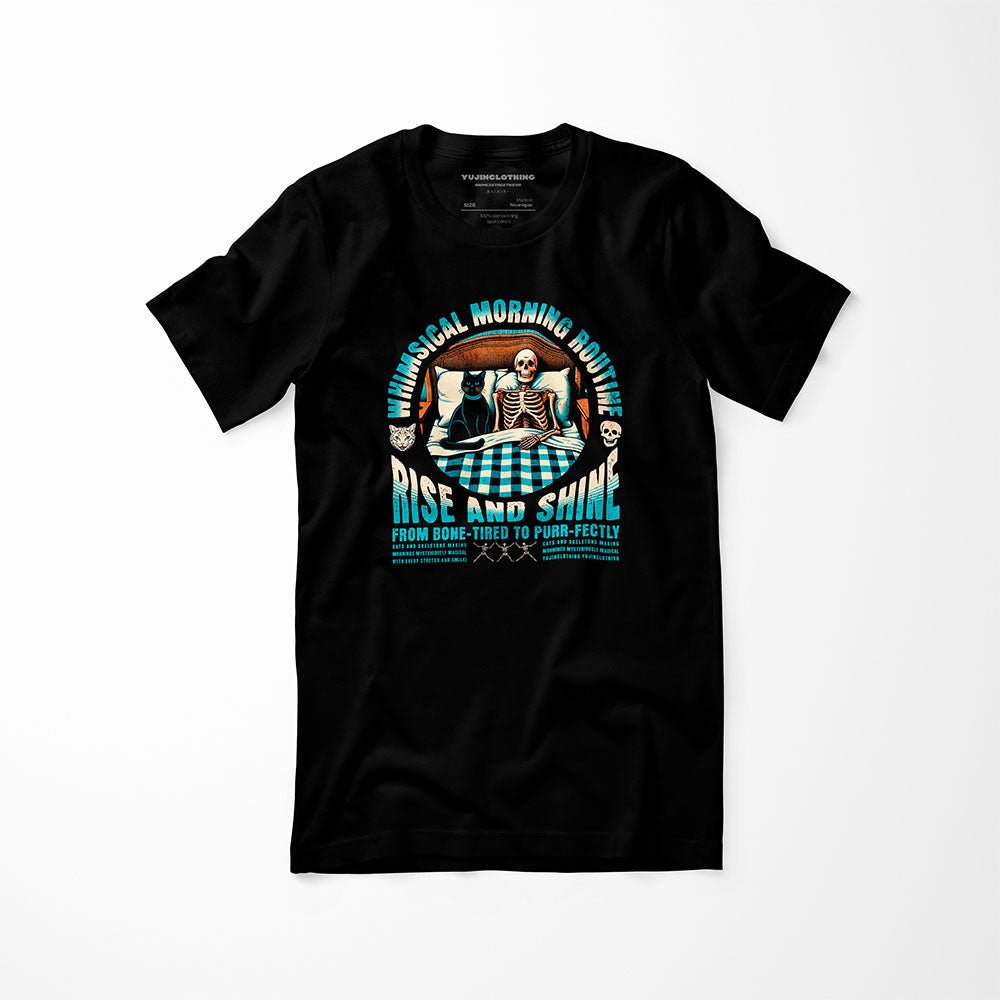 Good Morning Cat T-Shirt - Lolomo!