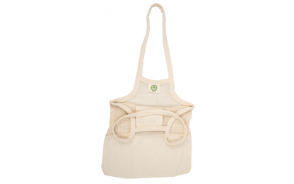 Mesh & Fabric Tote Bag - Lolomo!