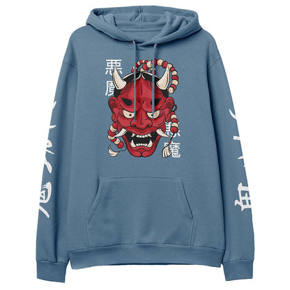 Hannya Demon Mask Hoodie - Lolomo!