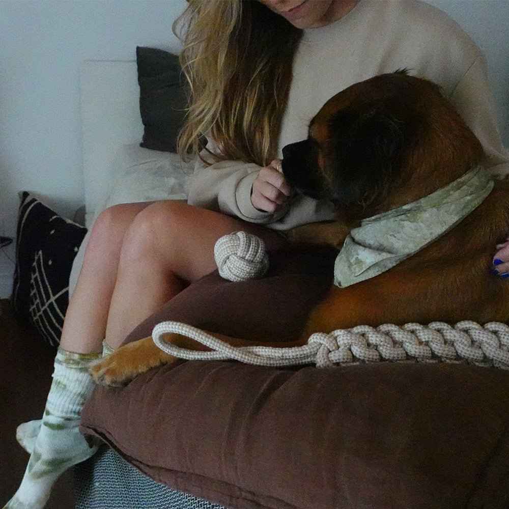 Indestructible Hemp Rope Tug Toy - Sustainable and Non-Toxic Pet Toy