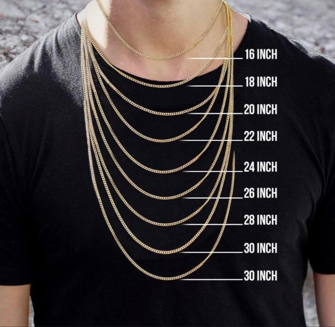 10K Gold- Ice Chain (Yellow Gold)