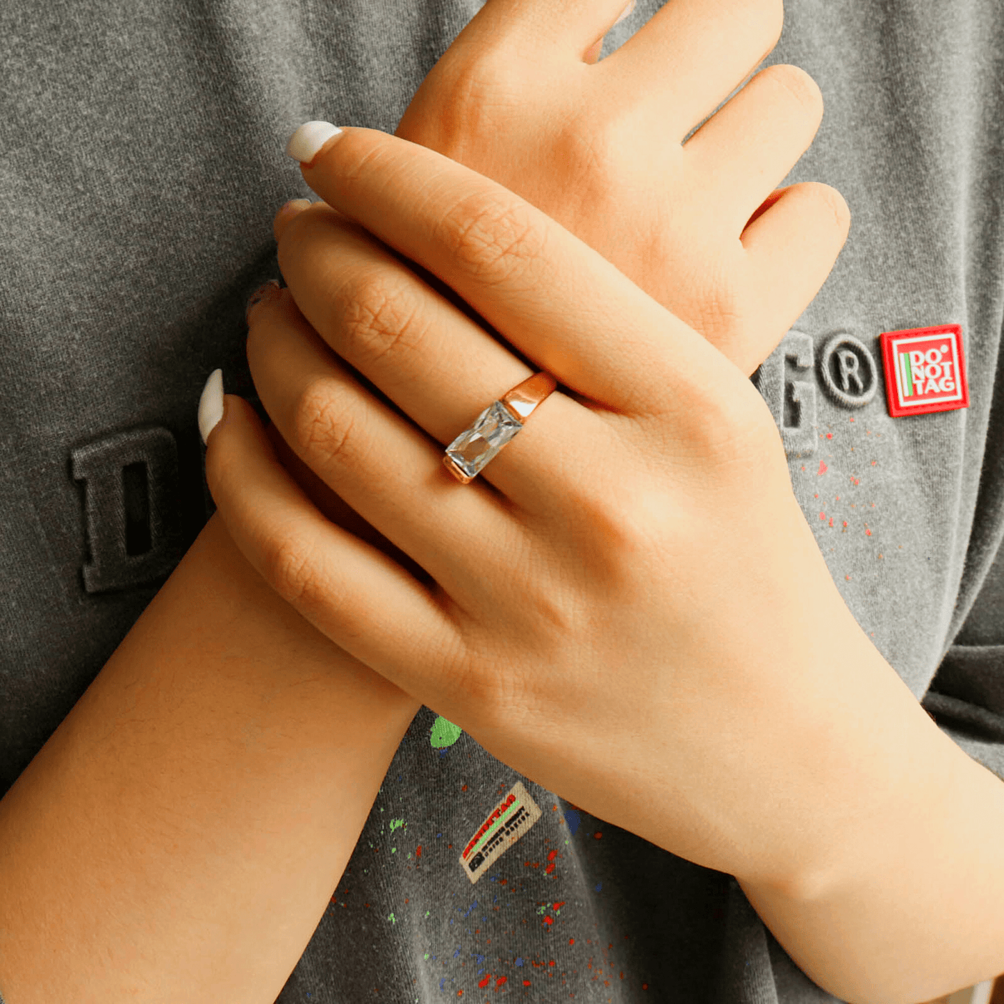 JOLIE CRYSTAL RING - Lolomo!