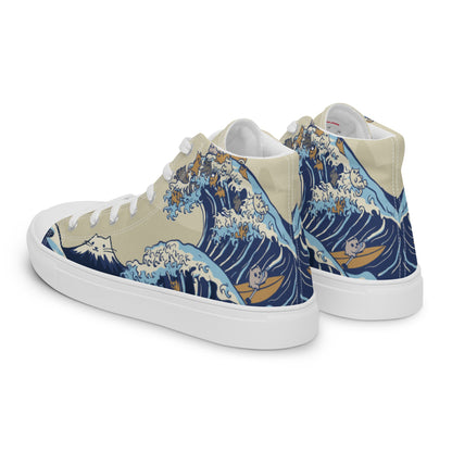 Zapatos japoneses con ondas de gato para hombre