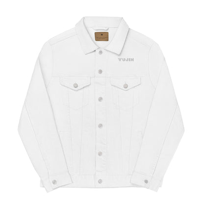 Never Give Up Denim Jacket - Lolomo!