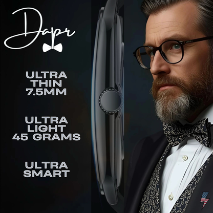 The Smartwatch for Men- Ultra Thin 7.5mm | Dapr Watches