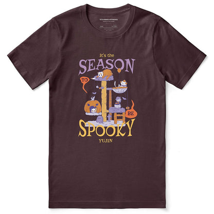 Spooky Season Cat T-Shirt - Lolomo!
