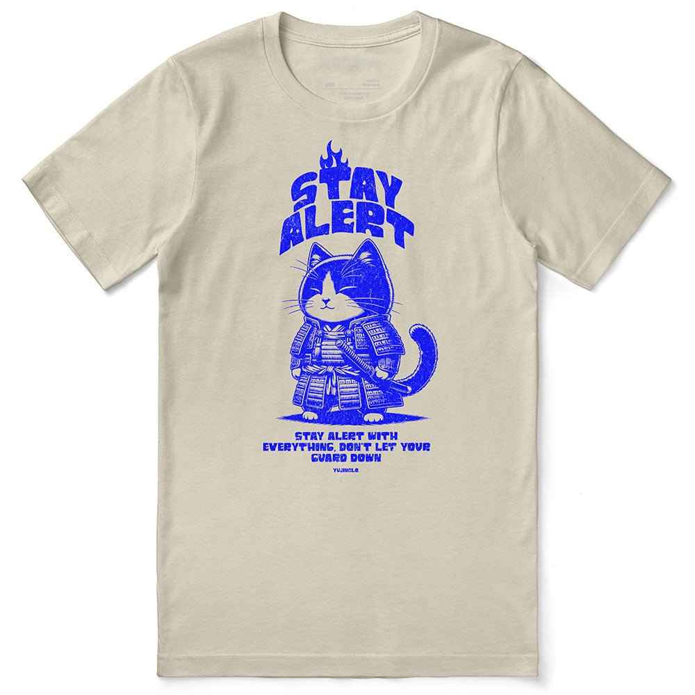 Stay Alert Cat T-Shirt