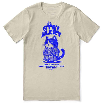 Stay Alert Cat T-Shirt