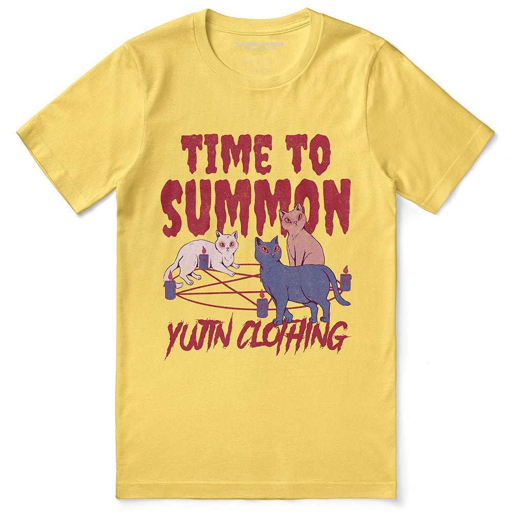 Time To Summon Cat T-Shirt - Lolomo!