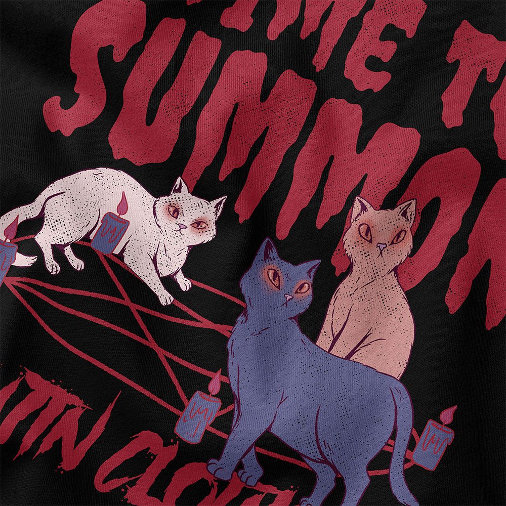 Time To Summon Cat T-Shirt - Lolomo!
