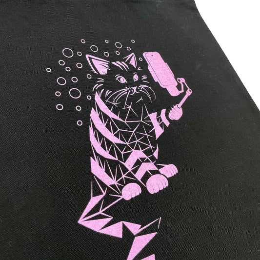 Snap Cat Tote Bag