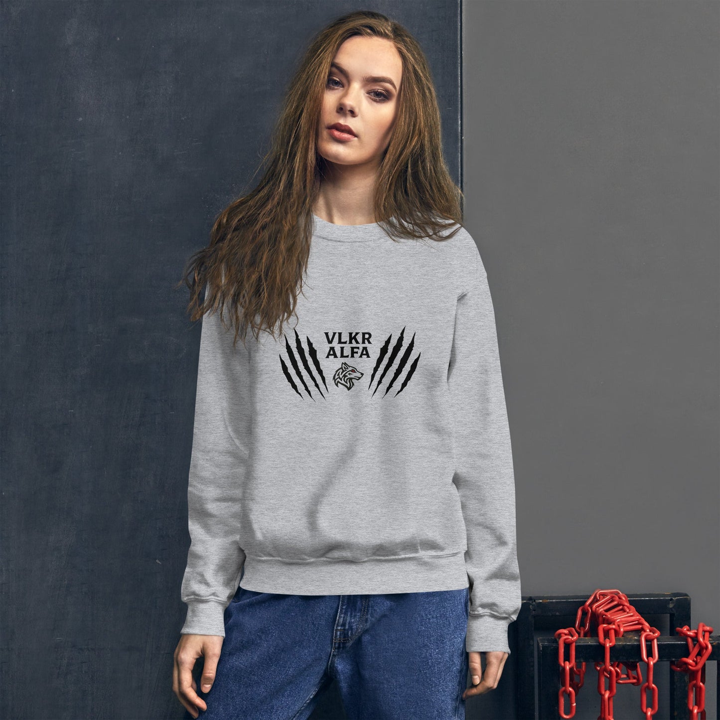 VLKR ALFA // Savage Core Crew | Unisex Sweatshirt