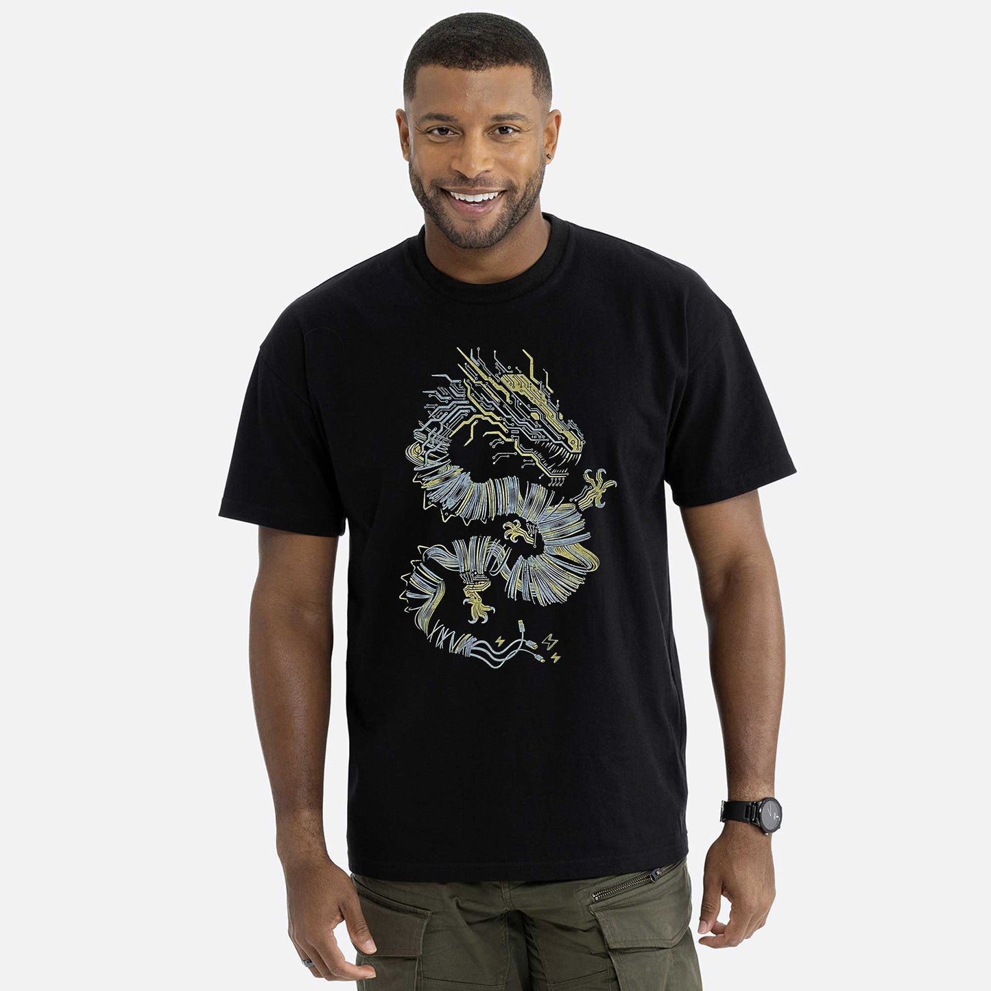 Volt Dragon Heavyweight T-shirt - Lolomo!