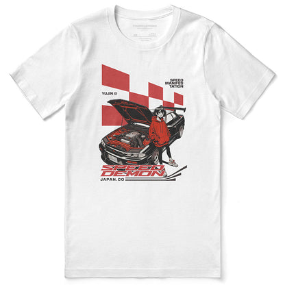 Camiseta de coche Speed ​​Manifestation